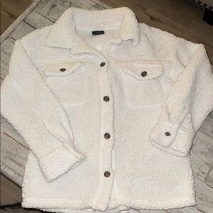 32 Degrees Cream Teddy Jacket